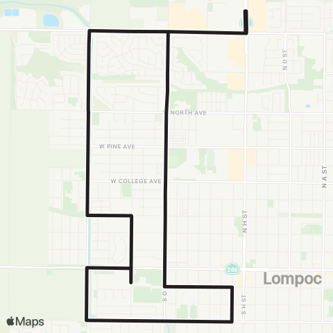 COLT Central Lompoc map