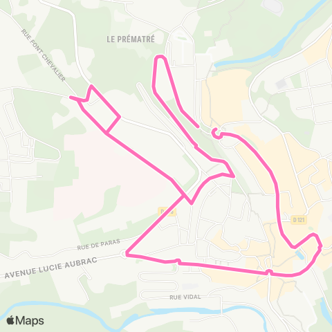 CoqueliGO Navette Centre-ville map