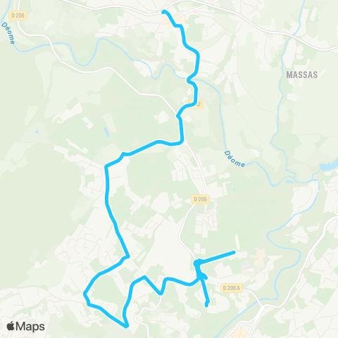 CoqueliGO Gare routière <> Lapras map