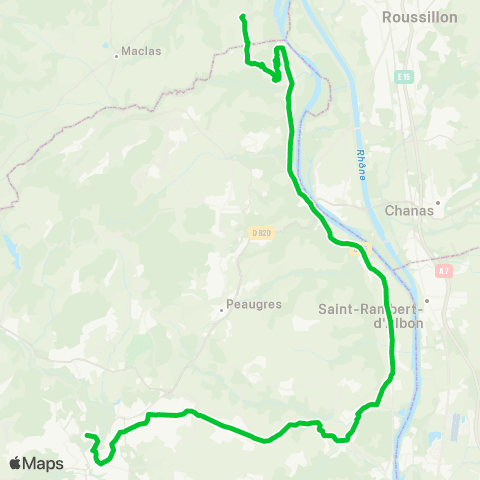 CoqueliGO Scolaire St Pierre de Boeuf / Annonay map