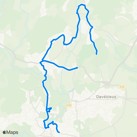 CoqueliGO Scolaire St Marcel / Savas / St Clair / Boulieu / Annonay map
