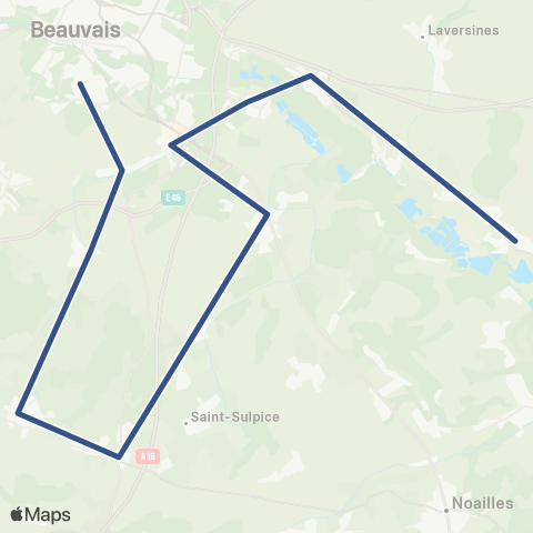 Corolis - Réseau interurbain Ligne 503 map