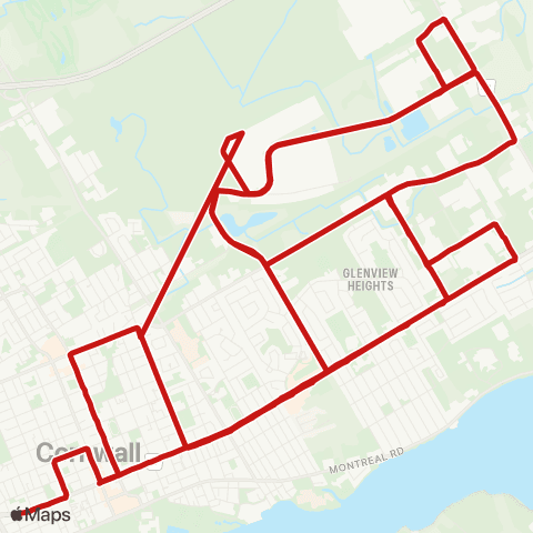 Cornwall Transit Business Park map