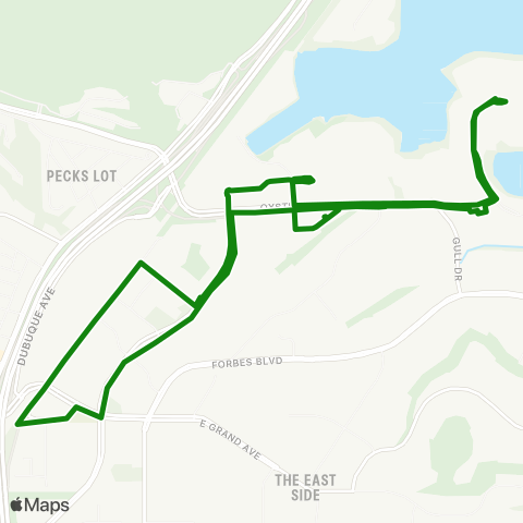 Commute.org Oyster Point Caltrain map