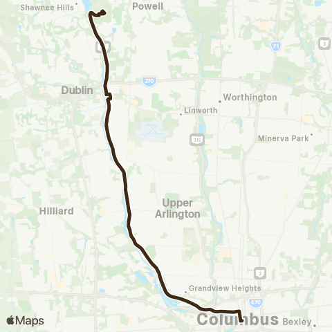 COTA Columbus Zoo map