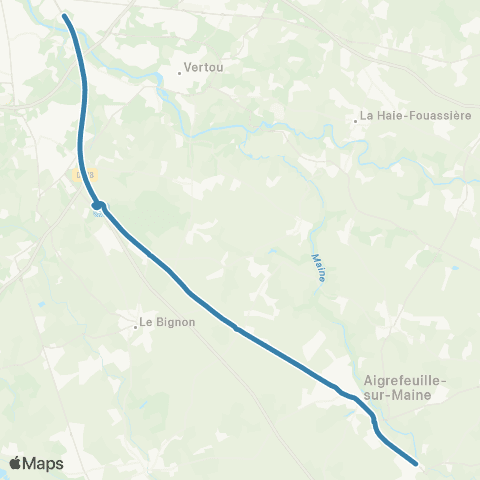 Covoit'ici Pays Nantais Remouillé - Nantes map