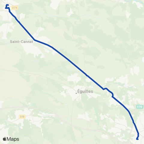 Pays d'Aix Mobilité Lambesc - St Cannat - Aix map