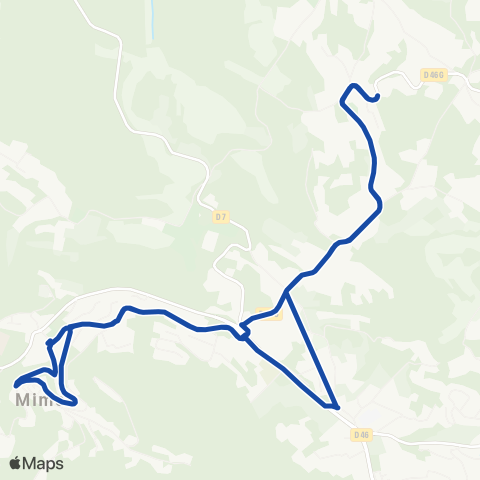 Pays d'Aix Mobilité Mimet - Primaires et Maternelles map