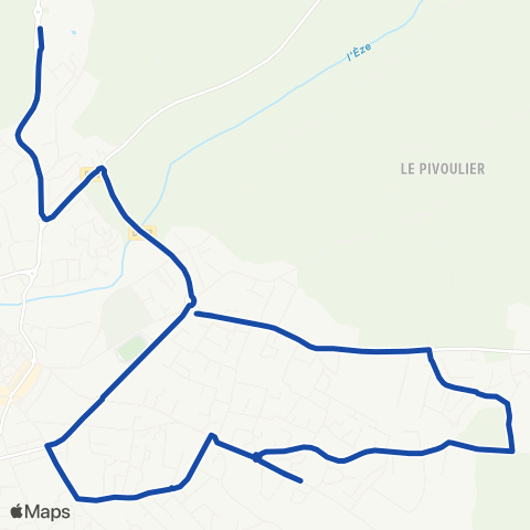 Pays d'Aix Mobilité Pertuis - Lyc Val de Durance map