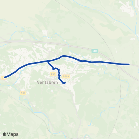 Pays d'Aix Mobilité Ventabren-Primaires et Maternelles map