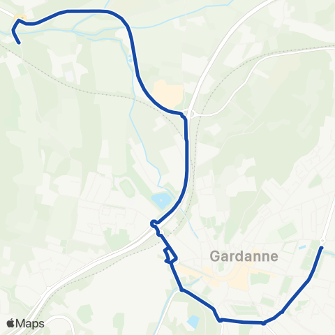 Pays d'Aix Mobilité Lycée Fourcade - Lycée Valabre map