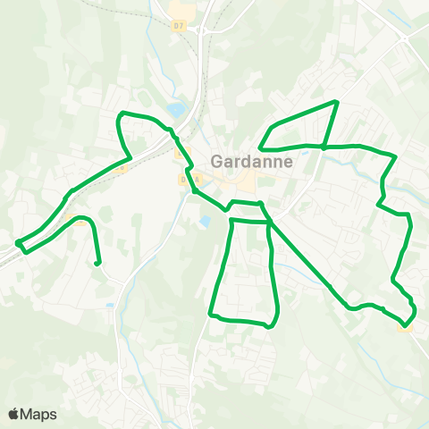 Pays d'Aix Mobilité 8 mai 1945 - Gare Routière SNCF map