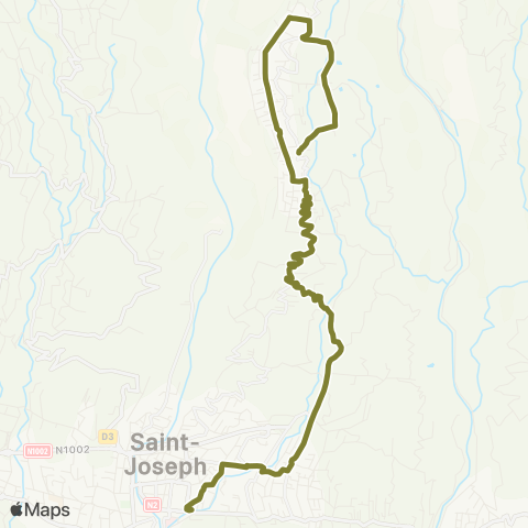 CarSud Jean Petit Aimé Turpin C.Grosset Gare St Joseph map