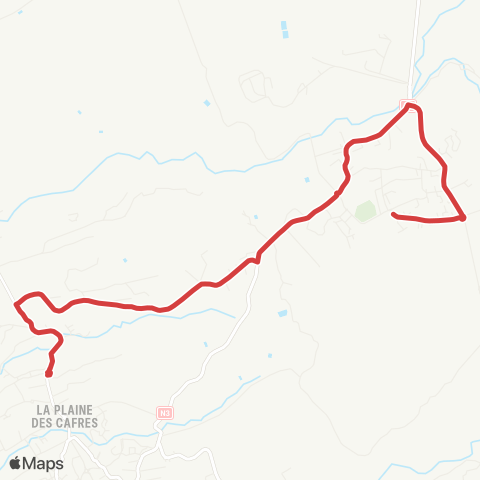 CarSud 23e KM Palais Fromage les Genets map