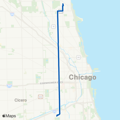 CTA Damen map