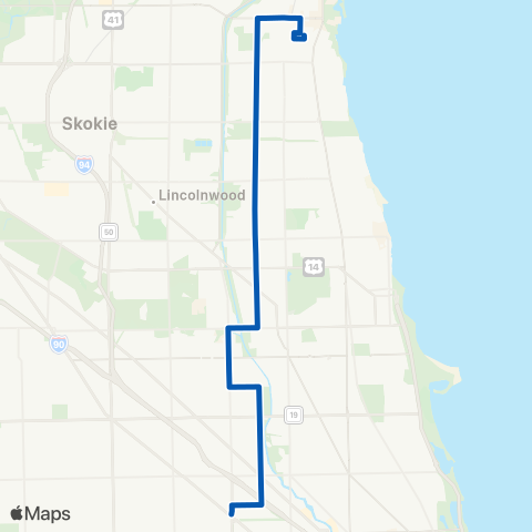 CTA California / Dodge map