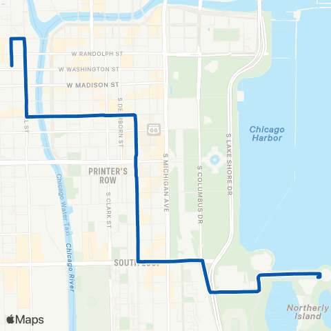 CTA Museum Campus map