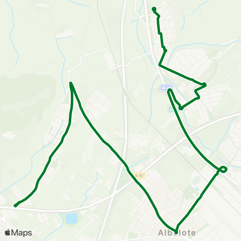 Junta de Andalucia Urbanización el Torreón - Albolote - L.Verde - Cjo.Aire - el Chaparral map