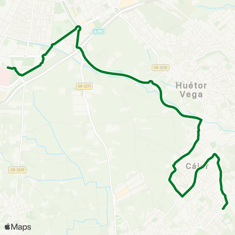 Junta de Andalucia Granada - Cájar (Directo) map