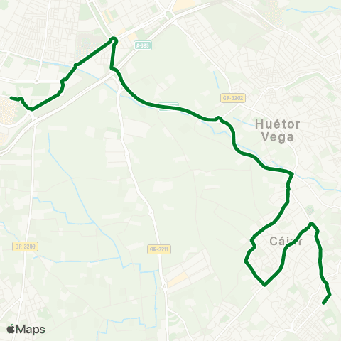 Junta de Andalucia Granada - Cájar (Directo) map