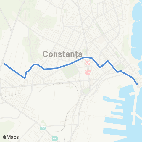 CT Bus Cap Linie Poarta 1 - R.A.J.A. map