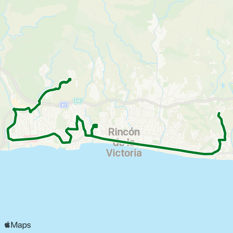 CTMAM Centro Comercial-Lomas Del Rincón-Cortijo Blanco-Parque Victoria map