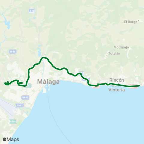 CTMAM Universidad-Clínico-Rincón De La Victoria map