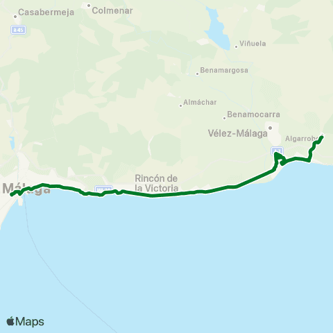 CTMAM Algarrobo-Torre Del Mar-Málaga map