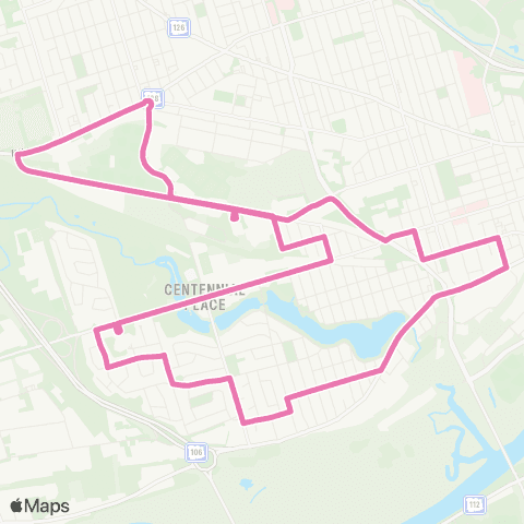 Codiac Transpo Bessborough map