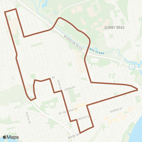 Codiac Transpo Hospitals - Hôpitaux map