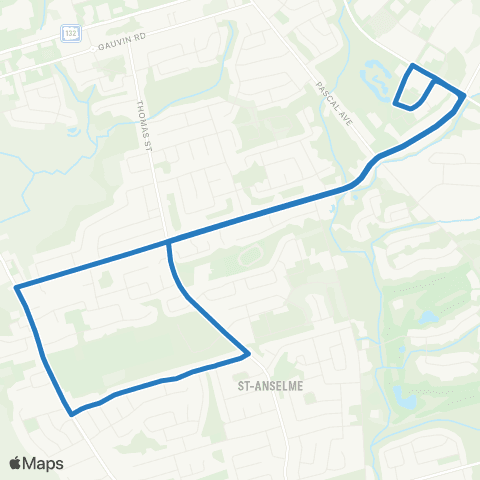 Codiac Transpo Chartersville map