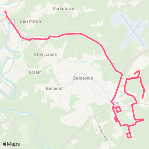 CamTran Walmart-Galleria map