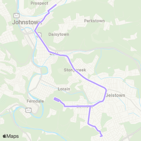 CamTran Woodvale Garage map