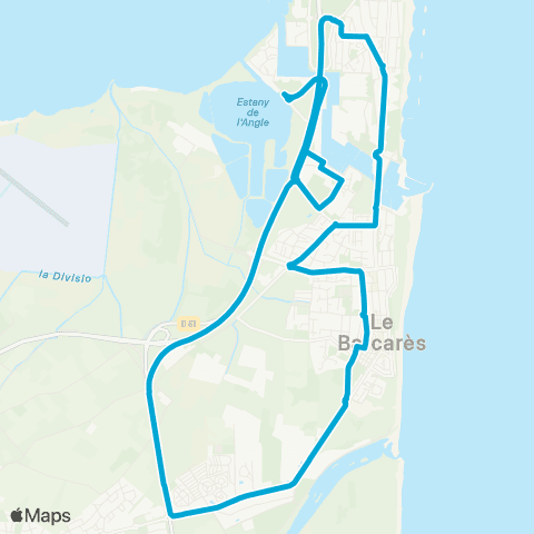Sankéo - Scolaire École Jean Moulin - le Barcarès map