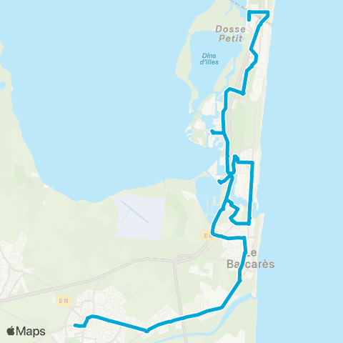 Sankéo - Scolaire Le Barcarès - Collège Mermoz map