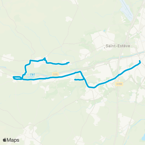 Sankéo - Scolaire Le Soler - Lycée Bon Secours / Marillac map