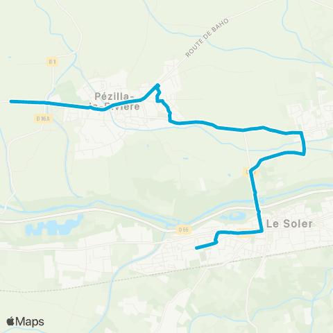 Sankéo - Scolaire Pézilla-la-Rivière - Collège Verne map