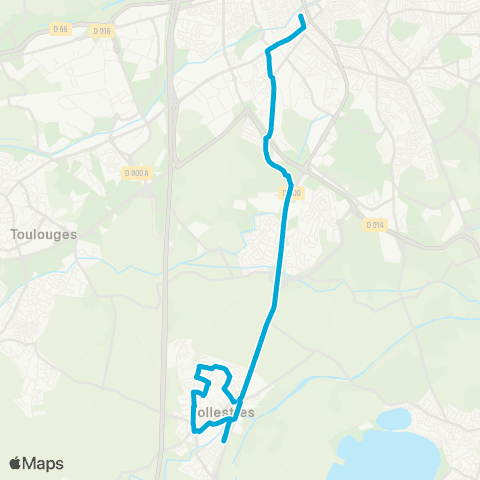 Sankéo - Scolaire Pollestres - Lycée François Arago map