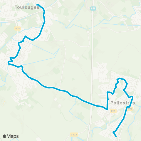 Sankéo - Scolaire Pollestres - Collège François Mitterrand map