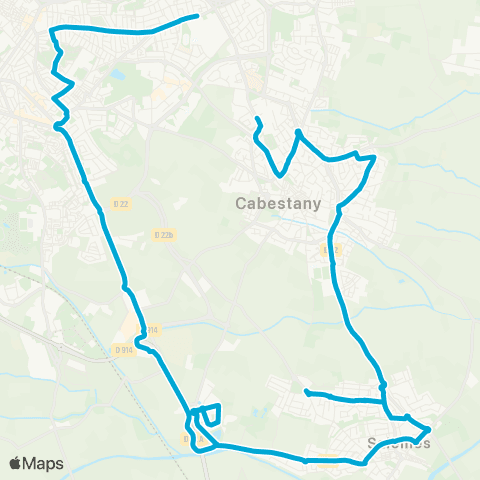 Sankéo - Scolaire Saleilles - Lycée Lurcat / Coll Camus map