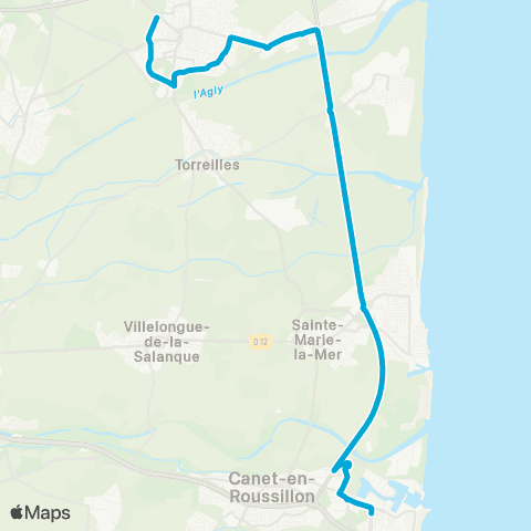 Sankéo - Scolaire St-Laurent-de-la-Salanque - Loge de mer map