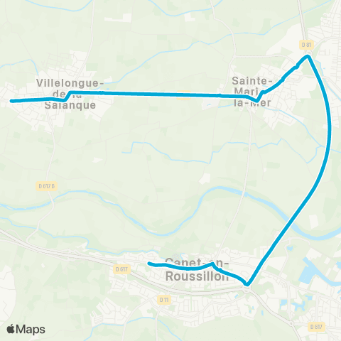 Sankéo - Scolaire Villelongue-de-la-Salanque - Collège Côte Radieuse map