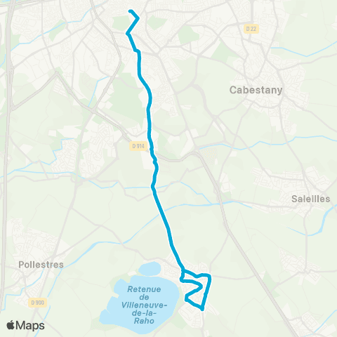 Sankéo - Scolaire Villeneuve de la Raho - Jean Moulin map