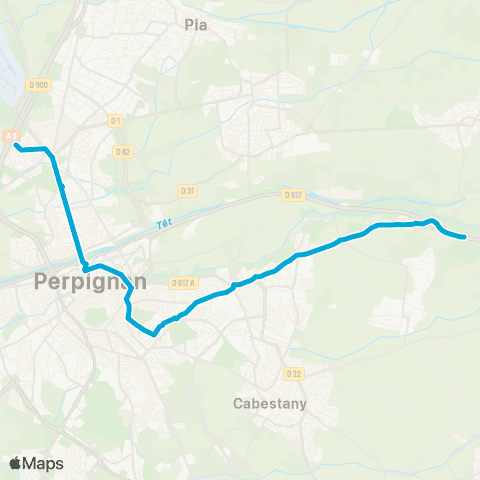 Sankéo - Scolaire La Bressola Haut Vernet - Canet la Bressola map