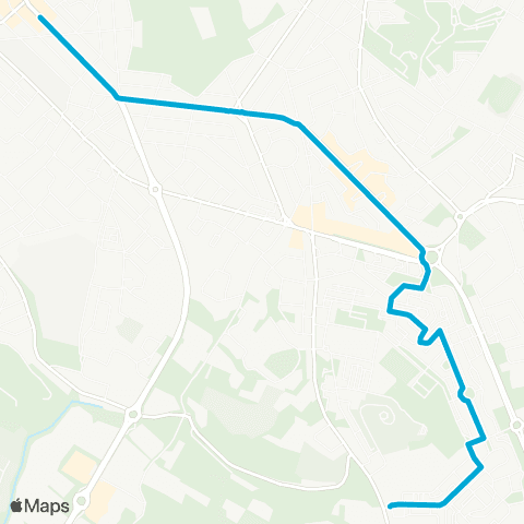 Sankéo - Scolaire Mercader <> Parc des sports map