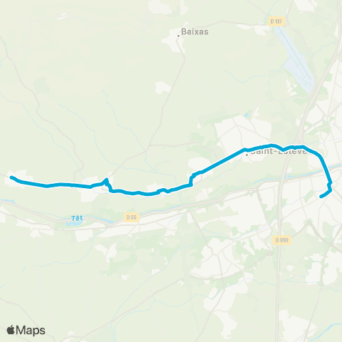 Sankéo - Scolaire Corneilla-la-Rivière - Lycée Bon Secours / Arago map