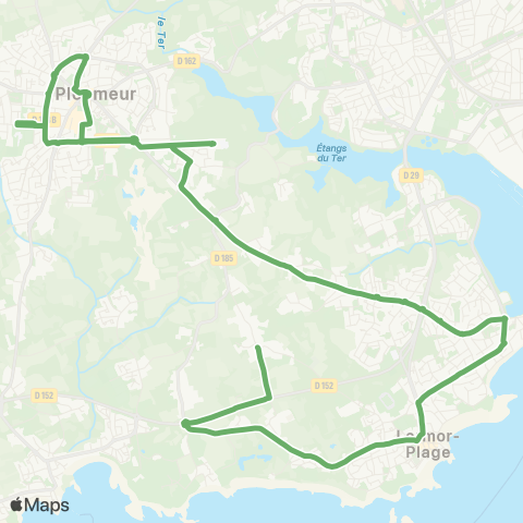 IZILO Larmor Plage Quéhello Congard - Plœmeur Église map