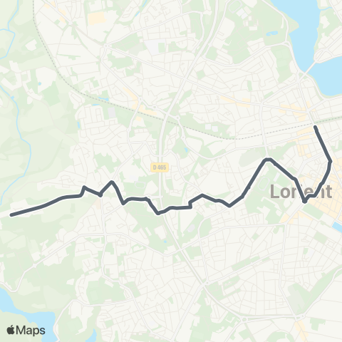 IZILO Lorient Gare Déchanges - Lorient le Divit map