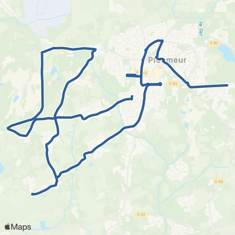 CTRL Scolaires Plœmeur Kerloret - Ploemeur Collèges et Écoles Primaires map