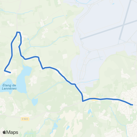 CTRL Scolaires Guidel Locmiquel Méné - Plœmeur les Pins map